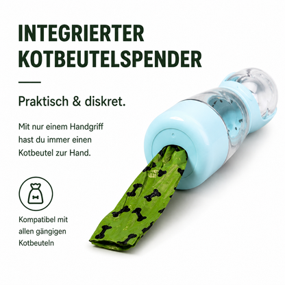 Gassi Pro™ 4-in-1 Hundetrinkflasche
